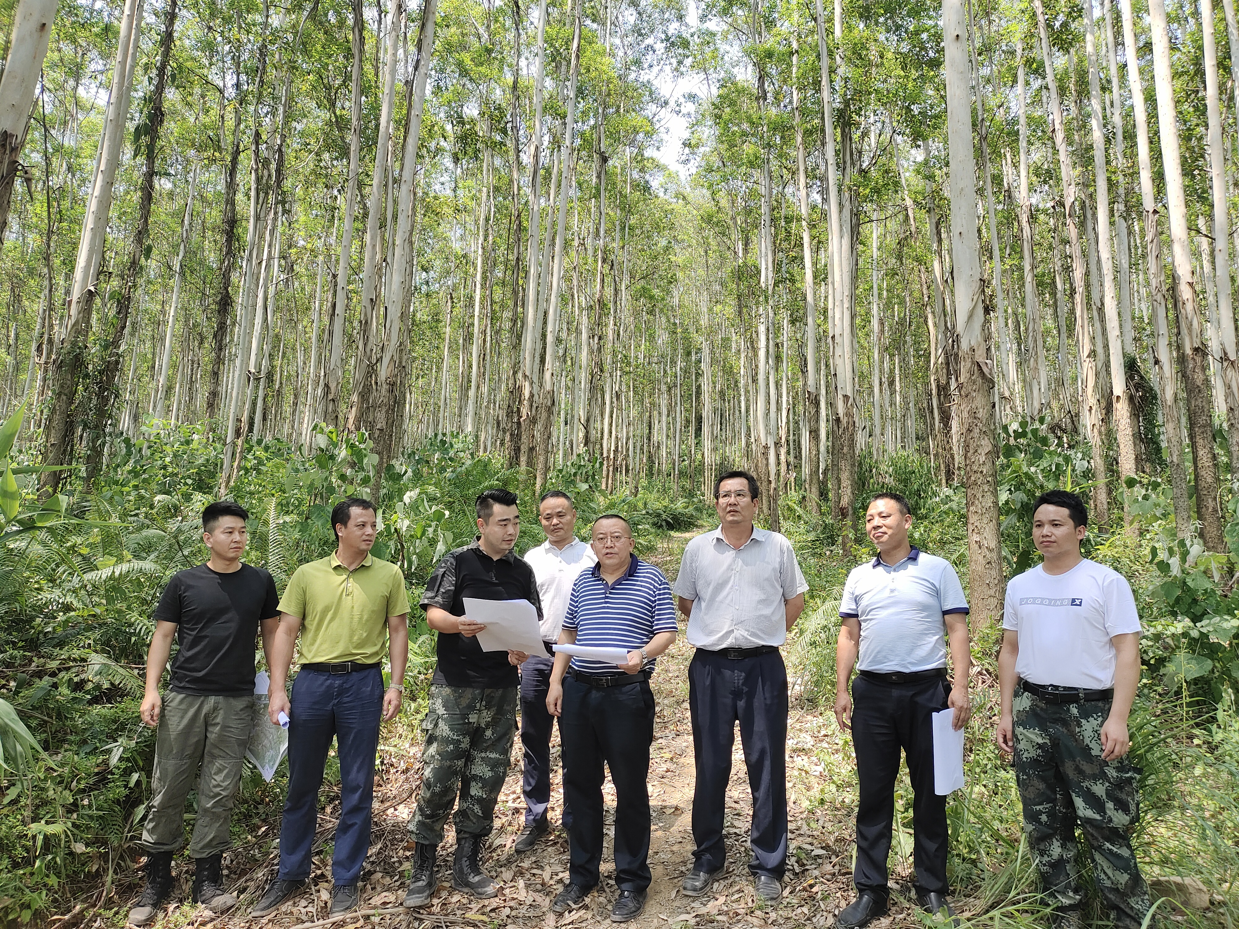 黄冕林场场长张泽尧到延安、铜川、林芝分公司调查调研