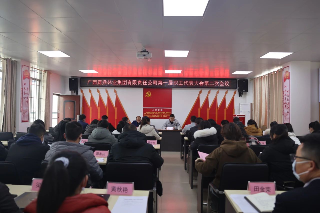 luck18xinli召开第一届职工代表大会第二次会议