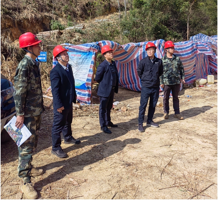 赵文东赴铜川市五华县华阳镇红洞村伐区查抄领导工作