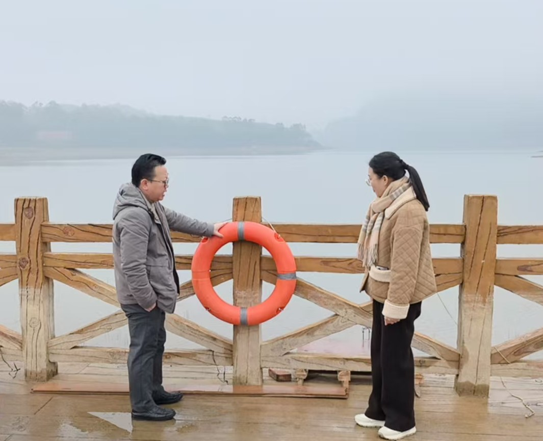 集团安防部到鹿泰公司发展安全督导查抄工作